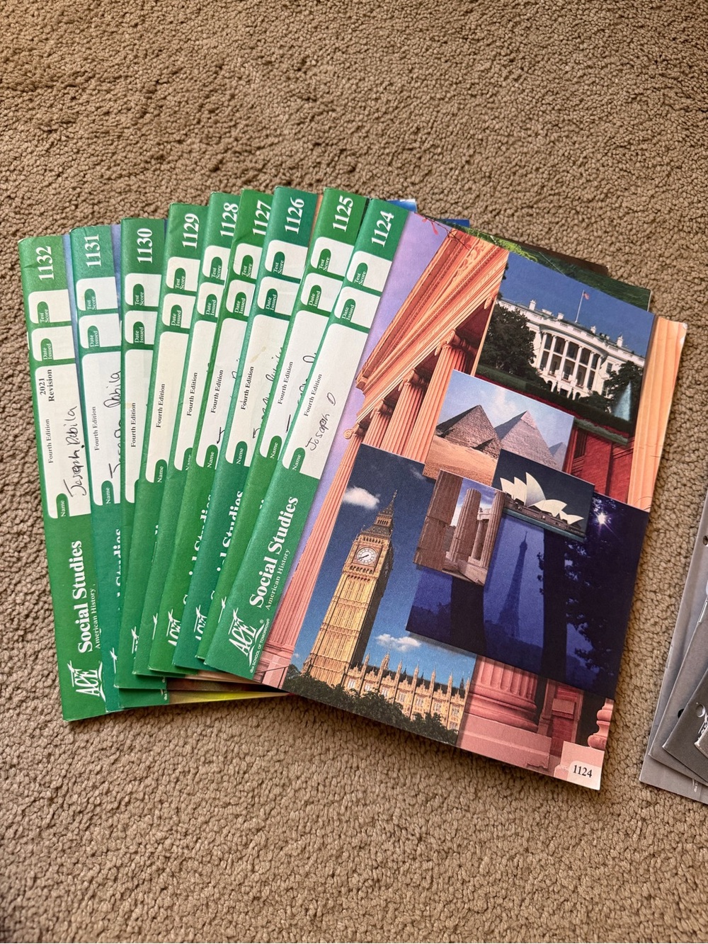 Social Studies Student Workbooks - Homeschool Paces